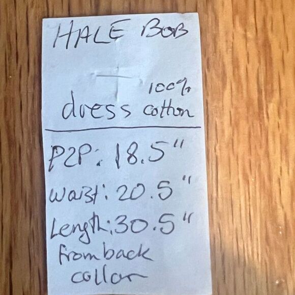 Hale Bob Vacation Resort Dress Pockets And Ruffles - Picture 8 of 9